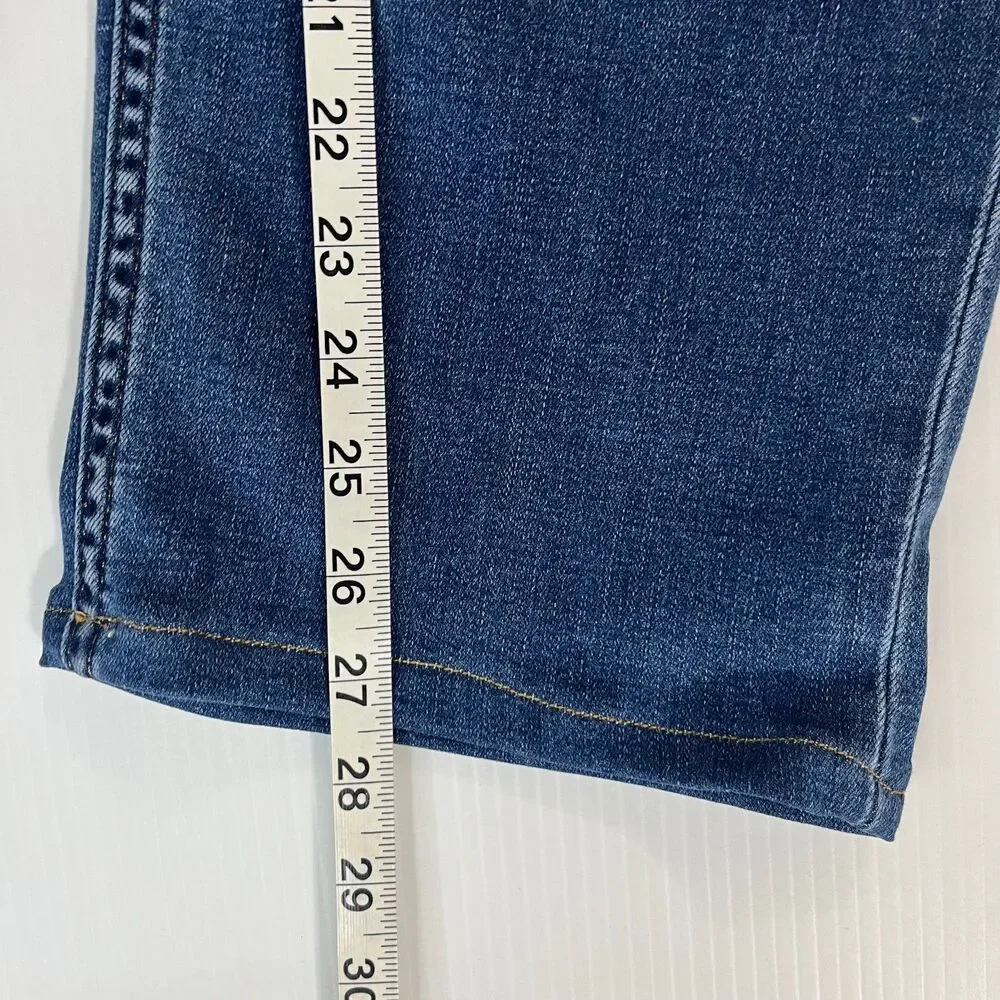 Tommy Bahama Men's Straight Leg Jeans 40x30 Blue Medium Wash Stretch Denim